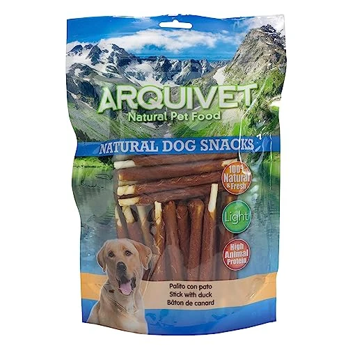 Offerta a tempo: Arquivet Bastoncino con Anatra, Snack Naturale, 1 kg, 13 cm - 0.00% da 31.64 € a 31.64 €