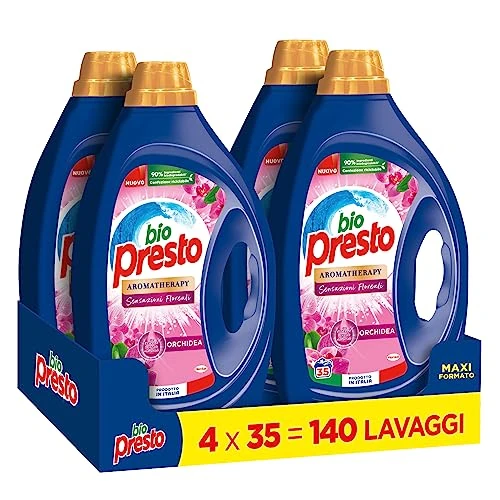 Offerta a tempo: Bio Presto Liq AT Orchidea 35 lav x 4 pz — 20% da 25,10 € a 19,96 €