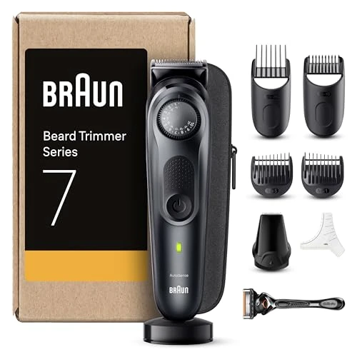 Offre limitee: Braun Tondeuse À Barbe Series 7 BT7441, Tondeuse À Barbe Avec Outils Professionnels Et 100 Minutes D'autonomie de 80.27 EUR a 80.27 EUR (economie 0%)
