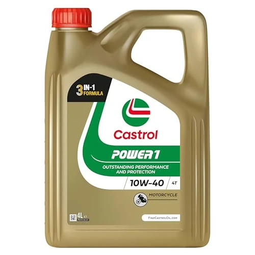 Limited offer: Castrol POWER1 4T 10W-40 Motorcycle Oil 4L from 39.64 EUR to 36.30 EUR (save 8%)
