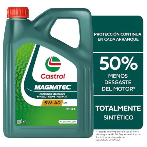 Castrol MAGNATEC 5W-40 DPF Aceite de Motor 4L, Versión actual