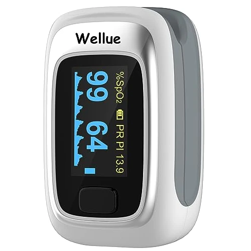 Offerta a tempo: ViATOM Saturimetro da Dito Professionale, Pulsossimetro da Dito Portatil, Ossimetro da dito con allarme, Monitor di saturazione di ossigeno Nel Sangue, frequenzae cardiaca e del PI per adulti e bambin - 40% da 24.99 € a 14.99 €