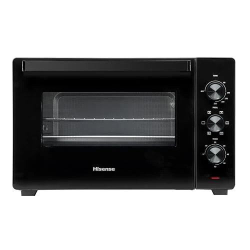 Offerta a tempo: Hisense Fornetto Elettrico Ventilato HOM45M, 45 Litri, Girarrosto, 2000W, Temperatura fino a 230°C, Timer, 3 Livelli di Cottura, Comandi a Manopola - 24% da 169.99 € a 128.87 €