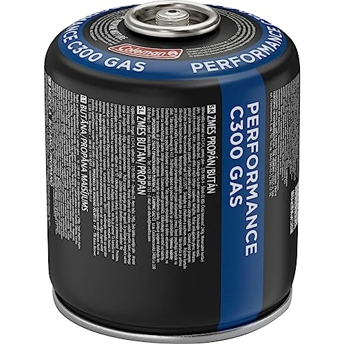 Offerta a tempo: Coleman C300 Performance Cartuccia a Gas | Utilizzabile Fino a −15 °C | Cartuccia con valvola a Vite | Compatibile con fornelli Coleman | 240 g Miscela butano/propano 70/30 ad Alte Prestazioni - 46% da 15.84 € a 8.49 €