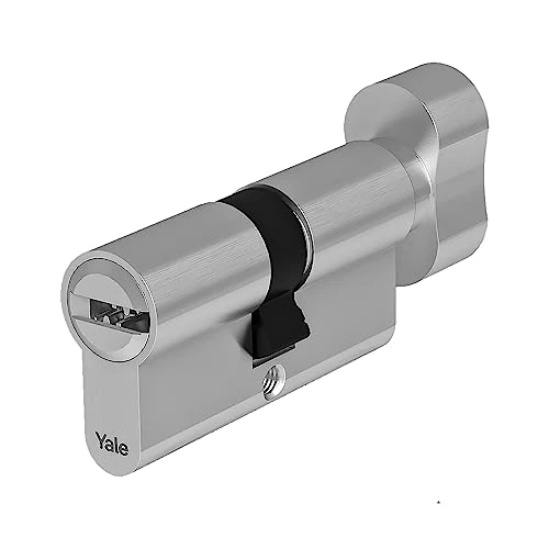 Limited offer: Yale YC202KD601005N1 YC202 Cylinder for Lock, Nickel Plated, Mezzo cilindro from 58.50 EUR to 54.95 EUR (save 6%)