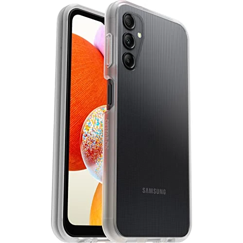 Tijdelijke aanbieding: OtterBox React Series Hoes voor Samsung Galaxy A14, schokbestendig, valbestendig, ultradun, beschermende, getest volgens militaire standaard, Trasparente van 24.89 EUR naar 10.95 EUR (korting 56%)