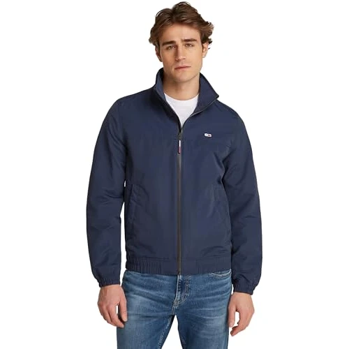 Limitiertes Angebot: Tommy Jeans Herren Jacke Essential Casual Bomber Übergangsjacke, Blau (Dark Night Navy), XS von 129.90 EUR auf 69.00 EUR (Spare 47%)