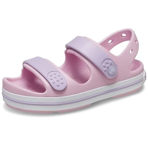 Crocs Unisex Kinder Crocband Cruiser Sandal K Sandalen, Ballerina/Lavender, 36/37 EU