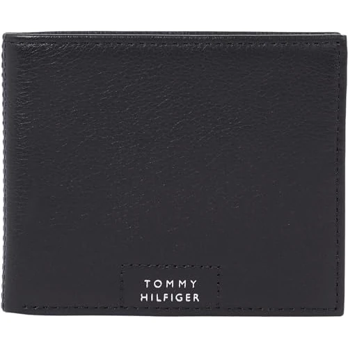 Limited-time offer: Tommy Hilfiger Men Wallet Leather Mini, Black (Black), One Size from 33.51 GBP to 33.51 GBP (save 0%)