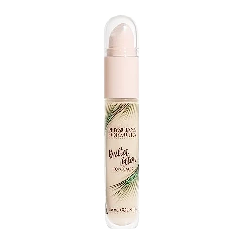 Offerta a tempo: Physicians Formula Butter Glow, Correttore Liquido Multiuso per Illuminare, Evidenziare e Nascondere le Imperfezioni, a Lunga Durata, Tonalità Fair. - 57% da 14.49 € a 6.30 €