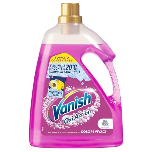 Offerta a tempo: Vanish Oxi Action Multipower Gel Rosa, Additivo Lavatrice Multiazione senza Candeggina — 36% da 13,99 € a 8,99 €