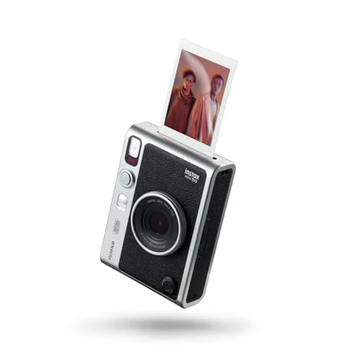 Limited-time offer: Instax mini EVO 2-in-1 photo camera and printer with a 2.7 inch LCD screen, 10 Lens and 10 film effects, mini film format, BLACK. Make and create stunning instant photos from 169.99 £ to 147.16 £ (save 13%)
