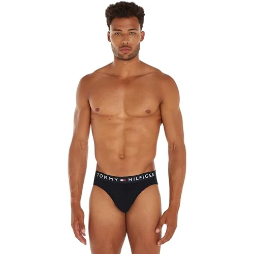Offerta a tempo: Tommy Hilfiger Slip Uomo Confezione da 3 Brief Intimo, Blu (des Sky/des Sky/des Sky), M - 29% da 44.90 € a 31.95 €