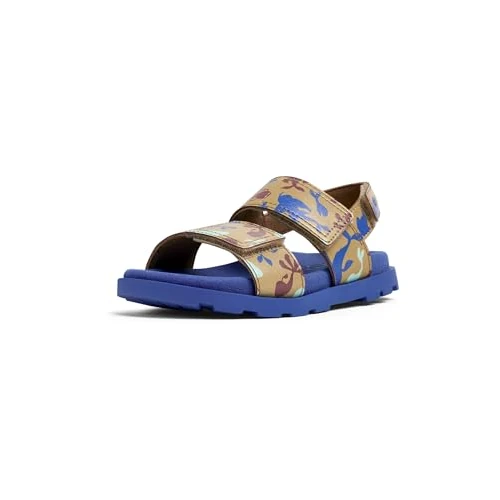 Limited-time offer: Camper Unisex Children's Brutus K800598 2-Strap Sandal, Multicolour 003, 10 UK from 80.00 £ to 39.65 £ (save 50%)