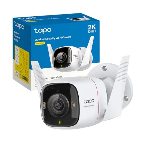 Limited-time offer: TP-Link Tapo C325WB Cosse Caméra de sécurité IP Intérieure et extérieure 2688 x 1520 pixels Mur from 80.04 GBP to 80.04 GBP (save 0%)