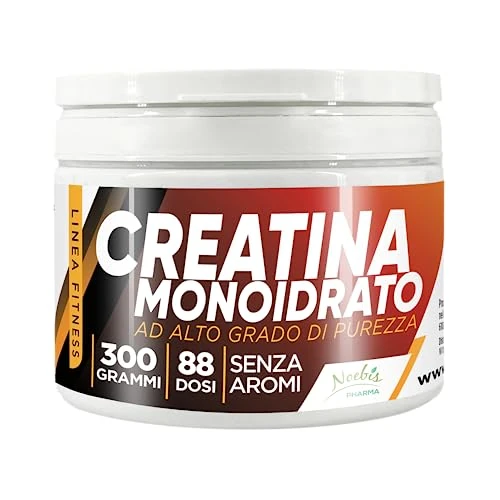 Offerta a tempo: Creatina Monoidrato 300 Grammi - 88 Dosi - 100% Polvere pura - Solubilità ottimale - Senza additivi - Gusto Neutro - Creatine per Crescita Massa Muscolare, Forza e Resistenza - Integratore Alimentare - 11% da 25.90 € a 22.99 €