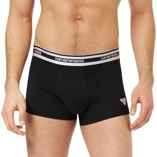 Limited-time offer: Emporio Armani, Stretch Cotton Shiny Logoband Trunk, Black, Medium from $57.00 to $7.73 (save 86.44%)