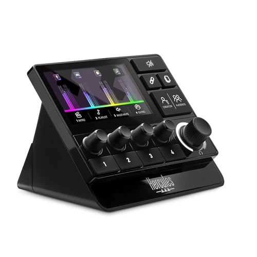 Limited-time offer: Hercules Stream 200 XLR USB Audio Mixer Microphone Preamplifier LCD Display 4 Action Buttons Professional Audio Controller for Viewers and Creators to Master Live Mix on Screen with Customizable from $211.81 to $211.81 (save 0.00%)