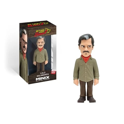Zeitlich begrenztes Angebot: MINIX Lalo Salamanca Figur - Better Call Saul - Sammlerstücke 12 cm für Ausstellung, Geschenkidee für Kinder und Erwachsene, Fans von TV & Kino - MN13715 von 16.48 € auf 15.99 € (3% Rabatt)