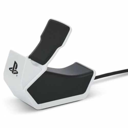 Estación de Carga Solo de PowerA para Control inalámbrico DualSense: Blanco, Carga del Mando DualSense, Carga, Sony Playstation, PS5, con Licencia Oficial