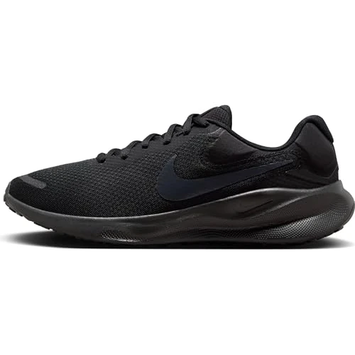 Oferta limitada: NIKE Revolution 7, Zapatillas para Correr Hombre, Negro Apagado Negro, 42.5 EU de 65.00 EUR a 44.27 EUR (ahorro 32%)