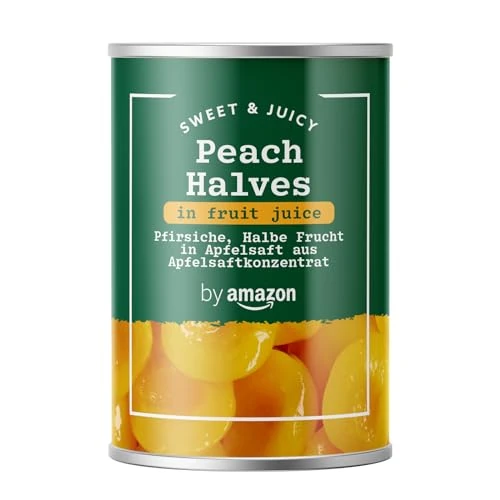 by Amazon Peches En Moities Au Jus De Pomme, 411g