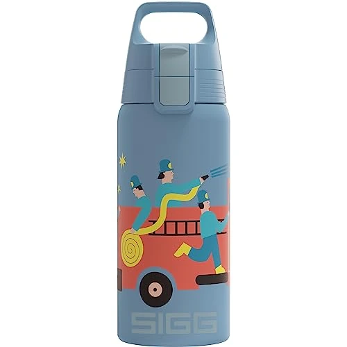 Offerta a tempo: Sigg - Borraccia Termica Bambini - Shield One Therm Bevande gassate - Ermetica - Lavabile in lavastoviglie - Senza BPA - Acciaio inossidabile riciclato al 90% - 0,5L - 15% da 34.95 € a 29.83 €