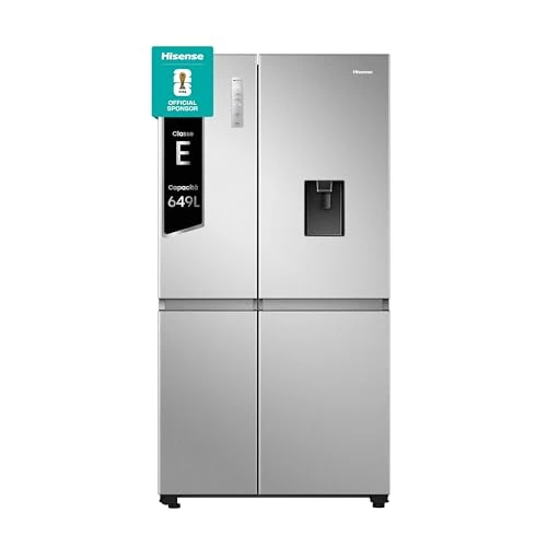 Limited-time offer: Hisense RS840N4WCE Non-Plumbed American Style Smart Fridge Freezer - Stainless Steel from 679.00 GBP to 679.00 GBP (save 0%)