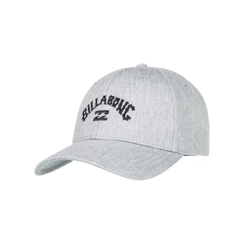 Billabong Homme Arch Snapback Chapeau, Grey Heather, Taille Unique EU