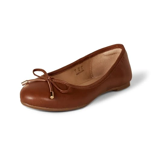 Zeitlich begrenztes Angebot: Amazon Essentials Damen Billie Ballerinas, Bräunen, 40 EU von 24.70 € auf 22.49 € (9% Rabatt)