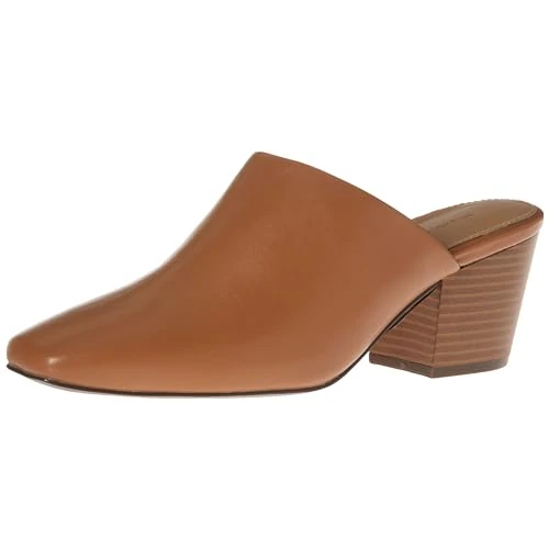 Amazon Essentials Zapato Estilo Mule con Punta Cuadrada Mujer, Bronceado, 35.5 EU