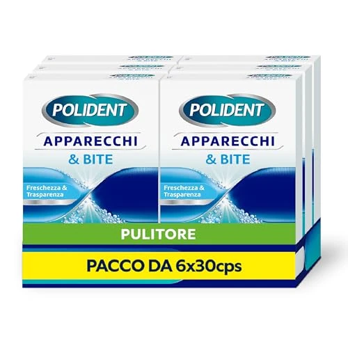 Offerta a tempo: Polident Apparecchi & Bite, Pulitore per Protesi Dentale — 34% da 25,93 € a 17,03 €