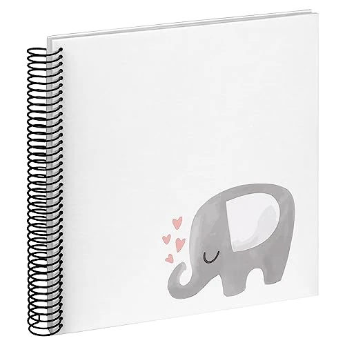 Oferta ograniczona: Walther Design Sa-133 Album Spiralny, Album Na Zdjęcia, Słoń Hearting, 25 X 25 Cm z 95.15 EUR na 95.15 EUR (znizka 0%)