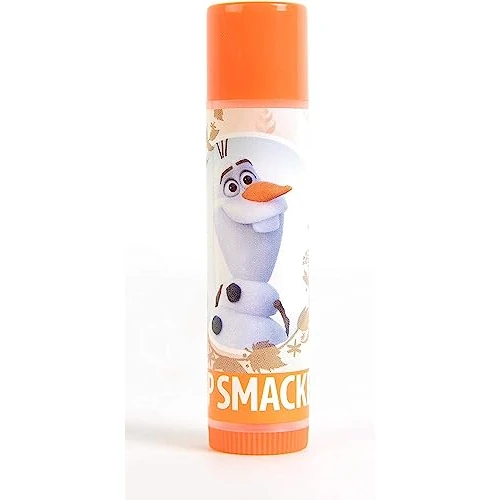 Lip Smacker Olaf Lip Balm, Disney Frozen Gearomatiseerde Geïnspireerde Lippenbalsem voor Kinderen, Hydraterend en Gladmakend om de Lippen te Laten Glanzen, Prachtige Wafels en Stroopsmaak