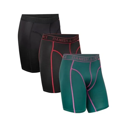 Tijdelijke aanbieding: DANISH ENDURANCE 3-Pack Sportondergoed, Boxershorts, Quick-Dry, Classic Fit, voor Heren van 39.26 EUR naar 23.95 EUR (korting 39%)