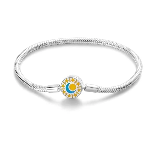 TINSLO Bracelet pour femme en argent sterling 925 avec fermoir en forme de cœur Bracelet à maillons serpents Saint Valentin, fête des mères, anniversaire, Noël, cadeau pour femme, petite amie