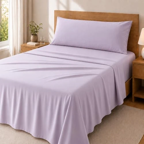 Offerta a tempo: Degrees Home Premium – Set Lenzuola 3 Pezzi in Microfibra Spazzolata (150X190) – Lenzuolo con Angoli, Lenzuolo Piatto e 1 Federa 150X45 – Extra Morbido, Anti-Piega e Certificato Oeko-Tex - 0.00% da 20.26 € a 20.26 €
