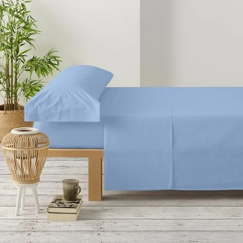 Degrees home - 3-piece bedding set - Adjustable fitted sheet, top and pillowcase - 150 cm bed - 100% polyester