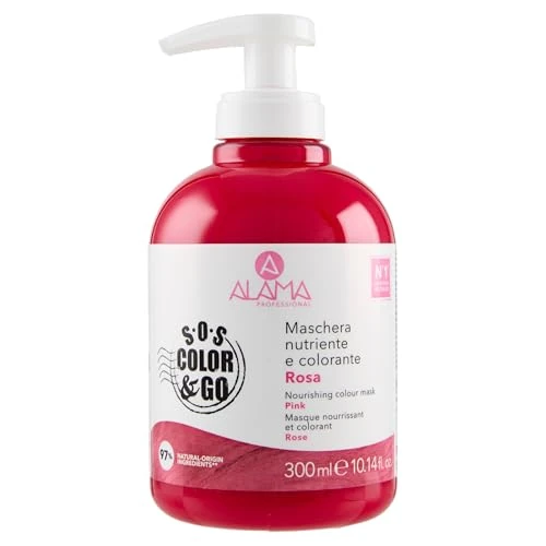 Alama S.O.S Color e Go - Máscara colorante rosa pastel 300 ml