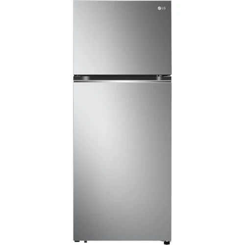 LG GTBV36PZGKD Koelkast met twee deuren, 70 cm, klasse E, koelkast No Frost, 395 l, platte deuren, deuren en lineaire koeling, geïntegreerde handgrepen, intelligente compressor, smart diagnosis,