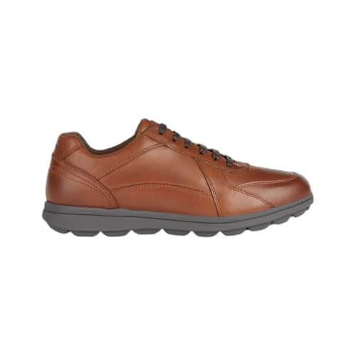 Geox U Spherica Ec12, Scarpe da Ginnastica Uomo, Cognac, 39 EU