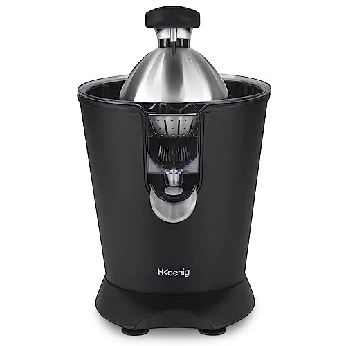 Tijdelijke aanbieding: H.Koenig Elektrische Citruspers met professionele pershendel van 49.90 € naar 49.90 € (0.00% korting)