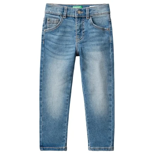 United Colors of Benetton Pantalone 4DURGE00G, BLU 912, 18 Meses para Niños