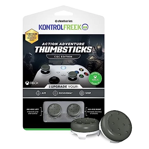 Offerta a tempo: KontrolFreek CQC Classic Gommini per Controller Xbox | 2x Copri Analogici Low-Rise per Xbox Series X|S & Xbox One | Agilità & Controllo Migliorati - 18% da 16.99 € a 13.99 €