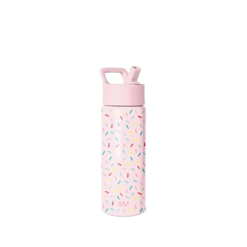 Offerta a tempo: Simple Modern Borracia con Cannuccia per Bambini | Borraccia Acciaio Inossidabile Isolato Riutilizzabile per Bambina e Bambini e scuola | Summit | 530ml | Confetti - 21% da 23.99 € a 19.07 €
