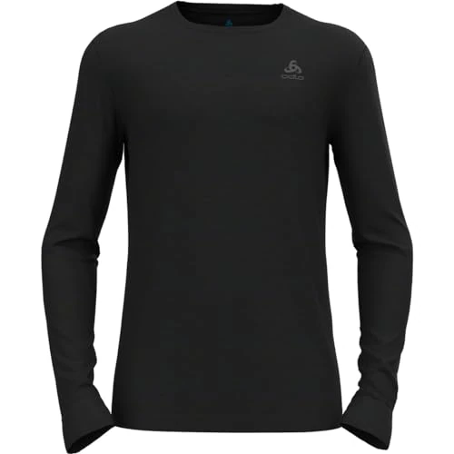 Oferta limitada: Odlo Ropa interior térmica para hombre Merino 200 I Ropa interior Merino para hombre I Camiseta térmica de manga larga Camiseta térmica de manga larga con cuello redondo I Hombre de 74.13 EUR a 74.13 EUR (ahorro 0%)