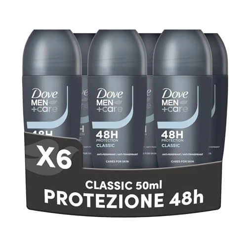 Dove Men + Care Deo Roller Classic - 6 x 50 ml