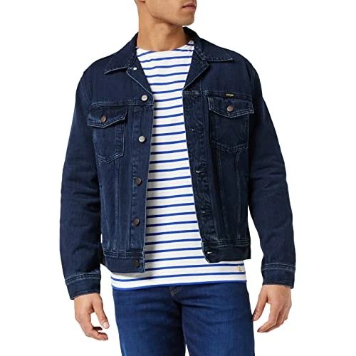Offerta a tempo: ALL TERRAIN GEAR X Wrangler AUTHENTIC JACKET, Coalblue Stone, XXXXL - 50% da 109.95 € a 54.98 €