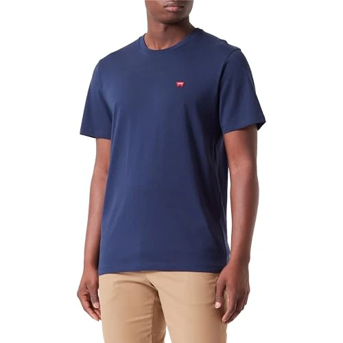 Offerta a tempo: Wrangler Sign Off Tee, T-shirt Uomo, Blu (Navy 434), XXL - 53% da 24.95 € a 11.74 €