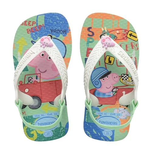 Oferta limitada: Havaianas Baby Peppa Pig, Sandalias Unisex Bebé, White, 25/26 EU de 22.99 € a 20.00 € (ahorro 13.01%)